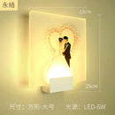 Axyaa Modern Romantic Wall Lamp LED - Nordic Design for Bedroom, Stair, Porch