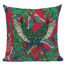 Axyaa Boho Kilim Leaf Cushion Cover - Retro Middle Eastern Style Home Decor