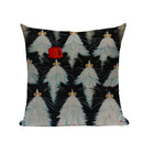 Square Cat Pillow Covers by Axyaa: Cute Cartoon Print Sofa Throw Pillow Cover