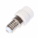 Axyaa E14 to G9 Light Socket Converter Adapter Splitter Creamic Bulb Holder