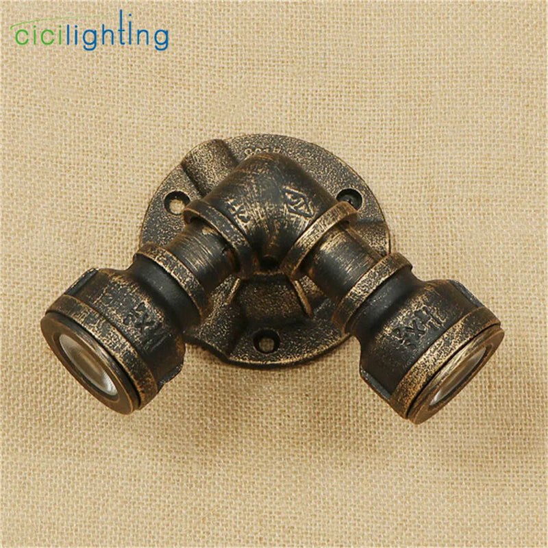 Axyaa Water Pipe Decor LED Wall Light Warm White 5W 10W for Kitchen Bedroom Stairs
