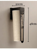 Axyaa Fabric Wall Lamp for Bedroom Living Room Decor in Restaurant Hotel Corridor