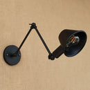 Axyaa Vintage LED Wall Light Swing Arm Wall Lamp Industrial Style
