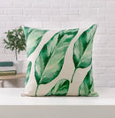 Axyaa Tropical Palm Leaf Cushion Cover 45x45cm