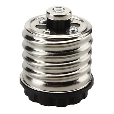 Axyaa E40 to E27 Adapter Splitter Bulb Socket Converter Lighting Accessory