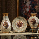 Axyaa Ceramic Vase Set for Stylish Dried Flowers Arrangement and Home Decor