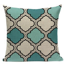 Axyaa Modern Geometric Cushion Covers - Colorful Square Seat Decor Pillow Case