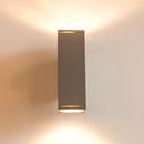 Axyaa Outdoor Waterproof LED Wall Lamps Aluminum E27 Bulbs for Courtyard Garden.