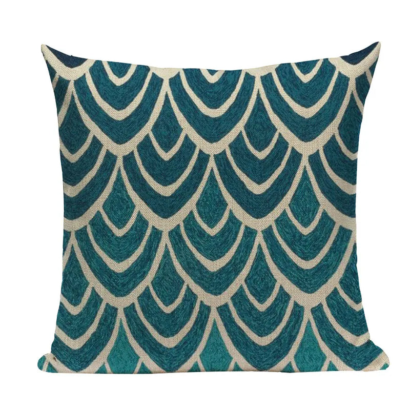 Axyaa Geometric Pillowcases: Nordic Design for Home Decor