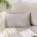 Axyaa Monochrome Corduroy Velvet Pillow Case, 40x60cm