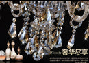 Axyaa Modern Luxury Crystal Pendant Chandelier for Bedroom Living Room