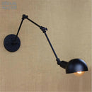 Axyaa Modern Sconce Reading Light - White Wall Lamp for Living Room Rustic Wall Sconces