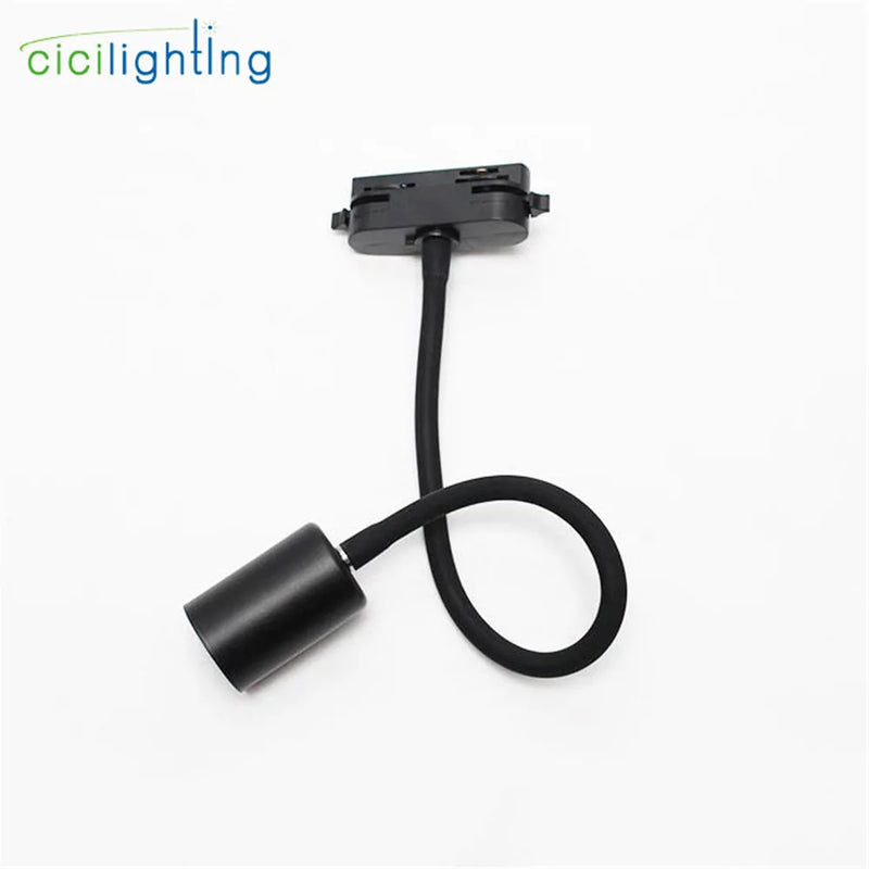 Axyaa Gooseneck Ceiling Light: Adjustable Industrial LED Spot Lamp