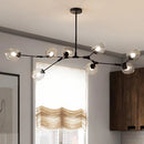 Axyaa Vintage Loft Industrial Pendant Lights Glass Shade Pendant Lamp Fixtures