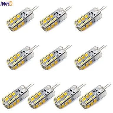 Axyaa LED G4 Bulb Light 10PCS - Energy Efficient Lighting Solution for Chandeliers