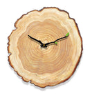 Axya Wood Grain Wall Clock Modern Minimalist Living Room Bedroom European Style Clocks