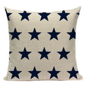 Nautical Anchor Velvet Throw Pillows for Home & Car Decor by Axyaa