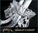 Axyaa Luxury Crystal Chandelier 15 Arms Gold/Silver 150cm Height