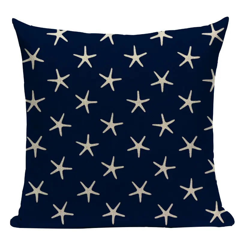 Nautical Anchor Velvet Throw Pillows for Home & Car Decor by Axyaa