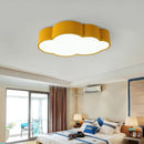 Axyaa LED Cloud Kids Room Ceiling Light - White Blue Red Yellow Fixtures