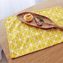 Axya 6pc Cotton Rectangle Napkin Towels Placemats for Dining Table Mats