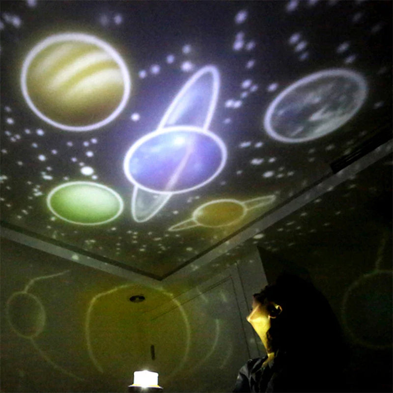 Axyaa Starry Sky Universe Projector Night Light - Kids' Magical LED Lamp