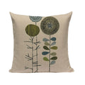 Axyaa Cartoon Plant Sofa Pillowcase - Multicolor Home Decoration