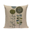 Axyaa Cartoon Plant Sofa Pillowcase - Multicolor Home Decoration