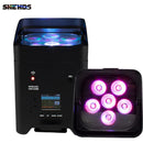 Axyaa Smart LED Par 6x18W 6in1 RGBAW+UV Battery Lighting with Wireless Control