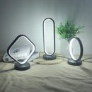 Axyaa Modern Black Ring Table Lamp LED Night Light