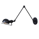 Axyaa Loft Adjustable Wall Lamp Long Arm Retro Reading Light
