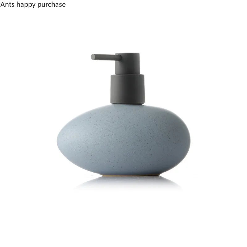 Axya Ceramic Lotion Bottle Hand Sanitizer Soap Dispenser Bathroom Accessories