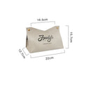 Axyaa Leather Tissue Box: Elegant Storage Solution for Home, Car, Kitchen, and Living Room