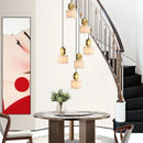 Axya Modern Villa Stairs Pendant Lights Dining Room Marble Pendant Lamp