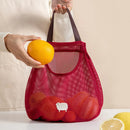 Axyaa Mesh Hanging Produce Bags - Kitchen Storage Organizer