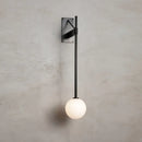 Axyaa Nordic Iron Wall Lamp Geometric Design for Living Room Bedroom