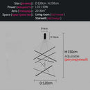 Axyaa Modern Nordic LED Ceiling Lamp for Bedroom Decor