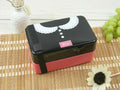 Axyaa Romantic Couple Lunch Box: Creative Microwave Bento with Tableware, 600ml