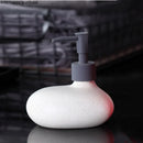 Axya Ceramic Lotion Bottle: Shower Gel, Shampoo, Hand Sanitizer, Soap Dispenser