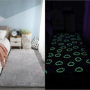 Axyaa Luminous Modern Living Room Carpet Plush Printed Rug for Children's Bedroom
