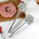 Axyaa Zinc Meat Grinder Tenderizer Mallet Needle Kitchen Accessories