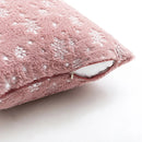 Axyaa Snowflake Flocked Cushion Cover 40x40 50x50