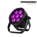 Axyaa Waterproof LED Par7x18W 6in1 RGBWA+UV Outdoor Stage Light IP65 DMX DJ Effect