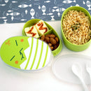 Axyaa Cartoon Kids Bento Box 700ml Double Layer Fruit Container