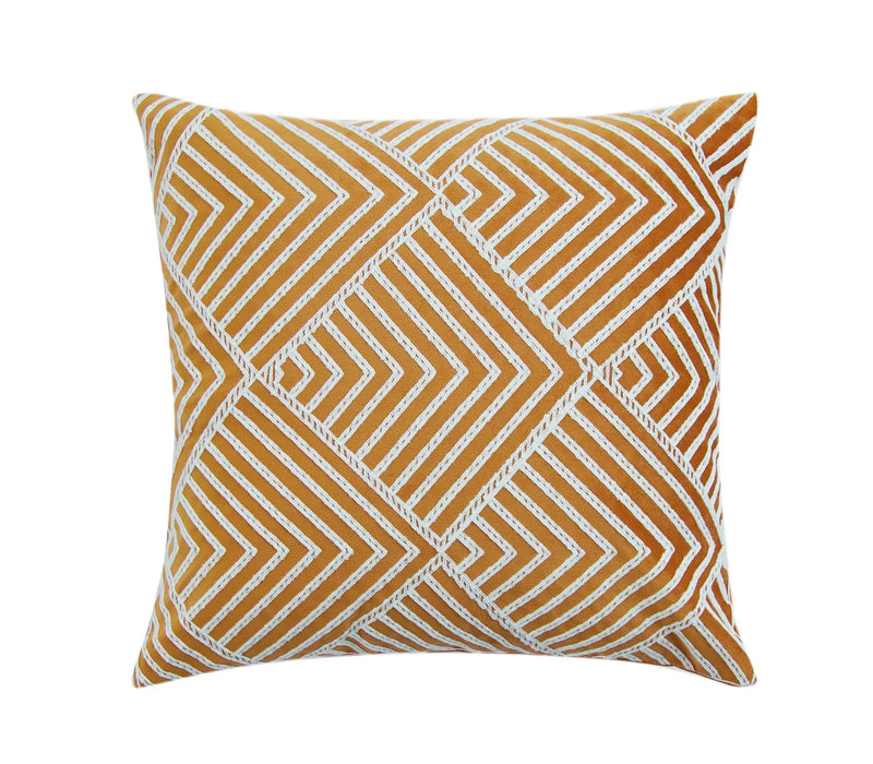 Axyaa Velvet Cushion Cover 45x45cm Nordic Style Embroidered Home Decor Pillow