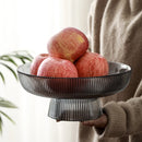 Axya Glass Fruit Snack Platter - Elegant Display for Home & Hospitality