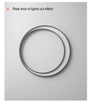 Axya Stainless Steel Outdoor Moon Wall Sconce