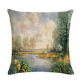 Axyaa Countryside Scenery Cushion Cover, for Stylish Sofa Decor