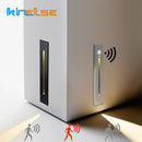 Axyaa LED Wall Lamps with Motion Sensor, Indoor/Outdoor, AC85-265V, Corner Decor Lighting