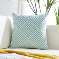 Axyaa Velvet Cushion Cover 45x45cm Nordic Style Embroidered Home Decor Pillow